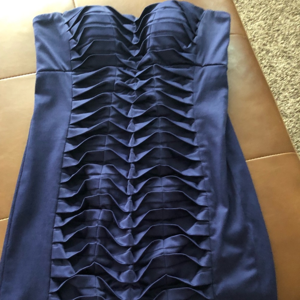 Deep blue Bebe dress